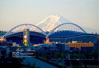Mount Rainier Over Qwest