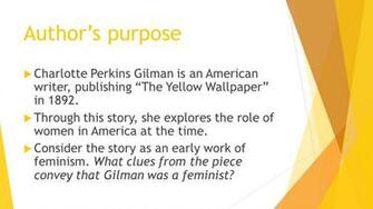 The Yellow Wallpaper Ppt Video Online
