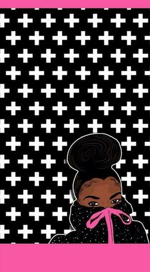 Black And White Plus Wallpaper Cartoon Animated People