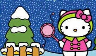 Hello Kitty Wallpaper HD Lucu Happy New Year Dp
