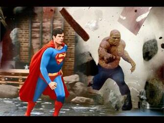 Superman And The Fantastic Four Wallpaper