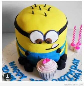 Happy BirtHDay Minions Wallpaper