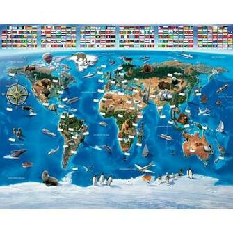 Map Of The World Kids Bedroom Wallpaper Bgstores Co Uk