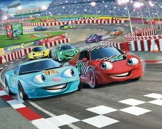 Race Track Wallpaper Mural