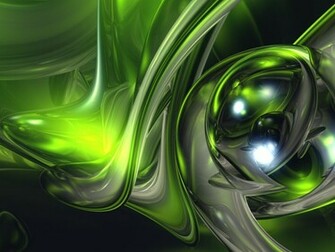 Abstract Green By Rhoxpt