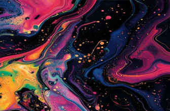 Black And Color Wallpaper