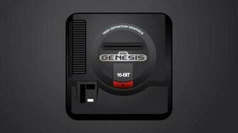 Sega Genesis Console Wallpaper