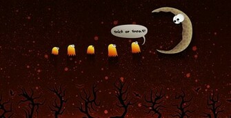 Trick Or Treat By Vladstudio Wallpaper
