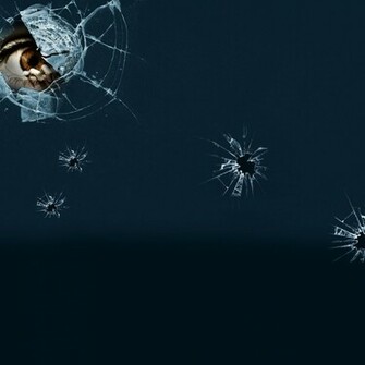 Broken Glass 3d Eye