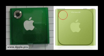 Nuovo Ipod Nano Di Settima Generazione Con Una Fotocamera Integrata