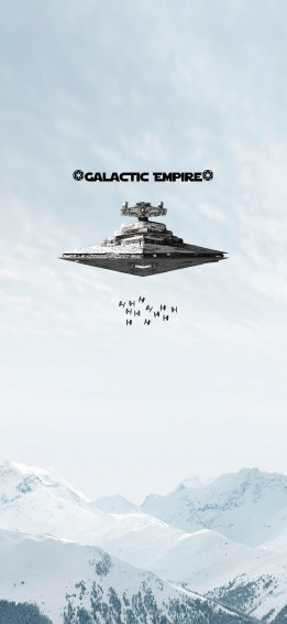 A Little Star Wars Phone Wallpaper I Whipped Together Enjoy R