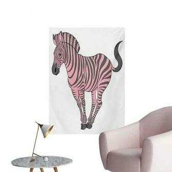 Amazon Anzhutwelve Pink Zebra Wallpaper Naturalistic Baby