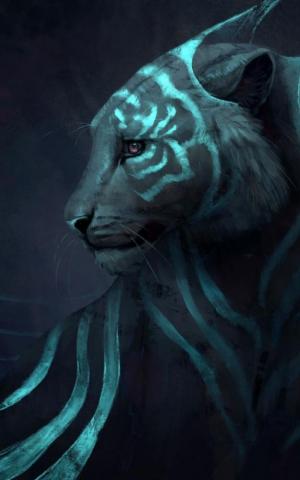 Galaxy Tiger Wallpaper On