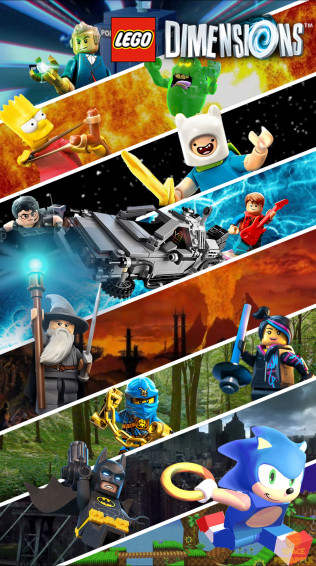 Lego Dimensions Poster By Space Pineapple