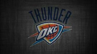 Oklahoma City Thunder Nba Basketball Poster Wallpaper