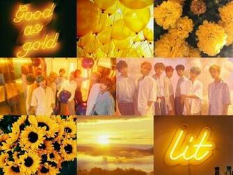 Love Yourself Yellow Aesthetic Wallpaper Army Aesthetics Amino