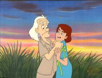 Back To The Future Animated Series Production Cel