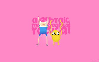 Adventure Time Wallpaper With Finn And