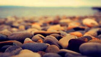 Beach Stones Wallpaper HD