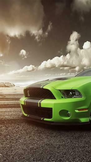 Shelby Gt Car Green Cars Ford Mustang HD Wallpaper Desktop
