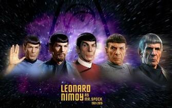 Trek Leinard Nimoy Mr Spock Star Computer Desktop Wallpaper