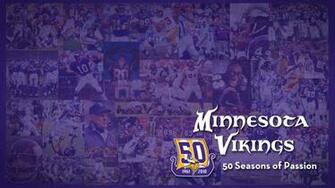 Minnesota Vikings Logo Wide Wallpaper