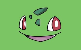 Bulbasaur Pokemon Simple Background Wallpaper