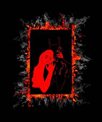 Black And Red Aesthetic Wallpaper