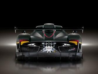 Pagani Zonda R Rear Wallpaper