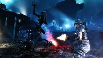 Aliens Colonial Marines Wallpaper Wallpaperbq