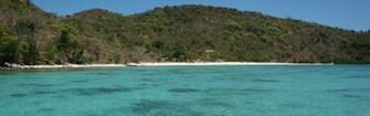 Island Beach Dual Monitor Wallpaper