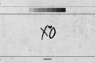 The Weeknd Xo White Rap Wallpaper
