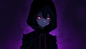 Dark Anime Icons Wallpaper