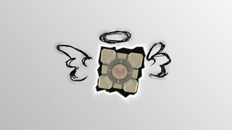 Companion Cube Portal Wallpaper Hq