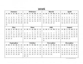 Yearly Calendar Template Printable Templates