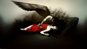 Dress Men Males Boy Emo Suicide Macabre Horror Wallpaper Background