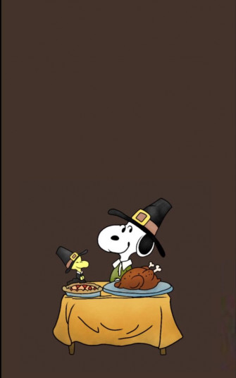 Peanuts Thanksgiving Wallpaper iPhone
