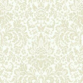 Grey And White Mottled Damask Wallpaper Wall Sticker Outlet