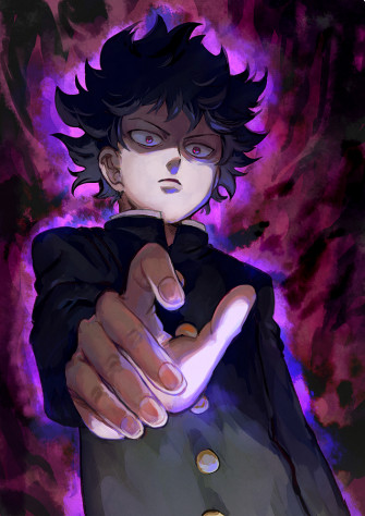Kageyama Shigeo Mob Psycho Mobile Wallpaper By Aoki