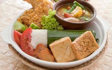 Nasi Timbel Indonesian Asian Food Wallpaper Im Desktop Background