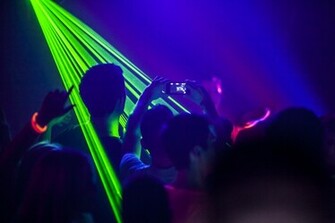 Rave Concert Laser Crowd Concerts People Music Wallpaper Background