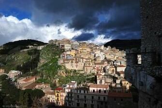 Wallpaper Caccamo Village Sicily Italy Desktop