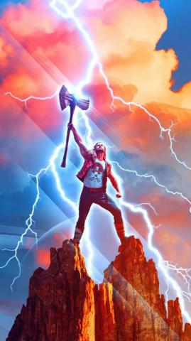 Chris Hemsworth In Thor Love And Thunder 4k Ultra HD Mobile Wallpaper