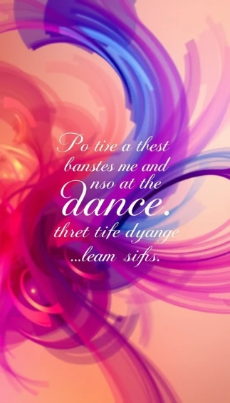 Dance Quotes Wallpaper