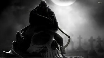 Grim Reaper Wallpaper Fantasy 3d