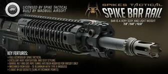 Spikes Tactical Logo Wallpaper Bar Rail