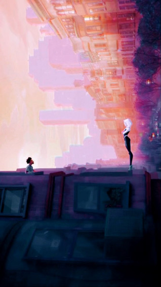 Across The Spider Verse Wallpaper In Marvel Spiderman Art