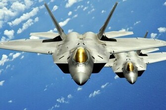 Raptor Jet Fighter HD Wallpaper In