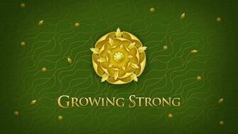 Growing Strong Logo Game Of Thrones Sigils House Tyrell HD