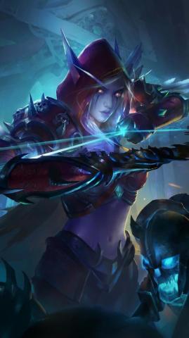 Sylvanas Windrunner Wow 4k Phone HD Wallpaper Image